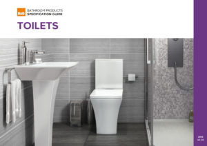 B&Q bathroom products specification guide section cover