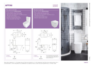 B&Q bathroom products specification guide