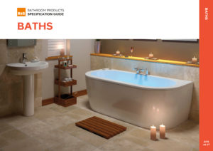 B&Q bathroom products specification guide section