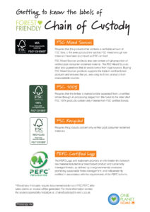 B&Q Forest Forest Chain Activity Sheet page 2