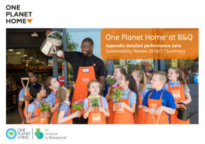 OPH at B&Q, Appendix detailed performance data 2017 front cover