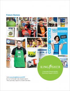 Kingfisher Corporate Responsibility Summary Report 2011