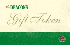 Deacons Gift Token card
