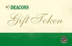 Deacons Gift Token card