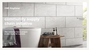Kingfisher Supplier PPT presentations title slide