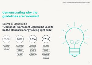 Kingfisher Sustainable Home Products quick guide 2018