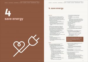 Kingfisher Sustainable Home Products guideline section pages