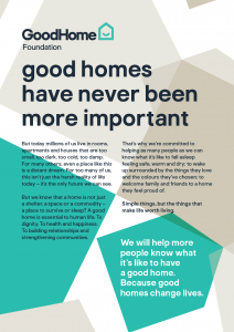 GoodHome Foundation Manifesto Poster