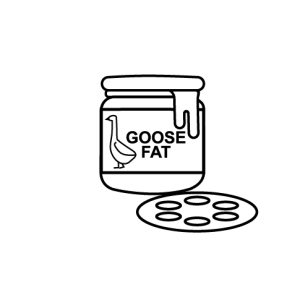 Kingfisher communication goose fat icon
