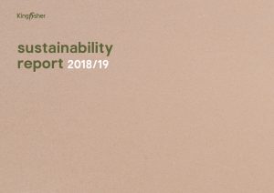 Sustainability Report 2019 front cover