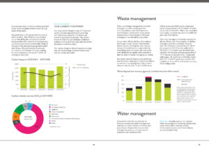 Shoosmiths CR report 2017-18 sample reporting pages