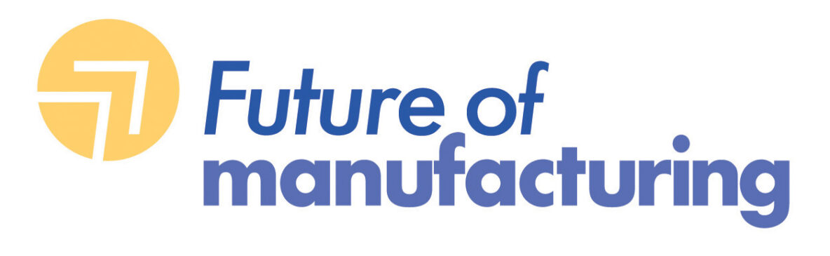 Future of Manufacturing logo created as part of a branding project.