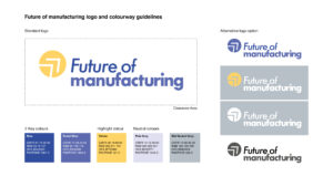 Future of manufacturing brand guide