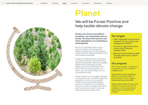 Kingfisher 'Our Home, Our World' RB Report 2021 Planet