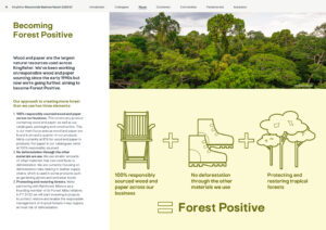 Kingfisher 'Our Home, Our World' RB Report 2021 Forest Positive