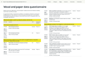 KF RB Data questionnaire guide Planet sample questionnaire page