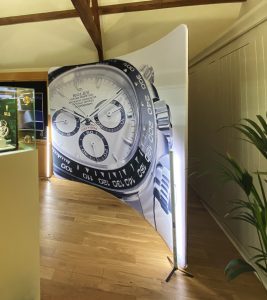 Deacons Rolex Whatley Manor Event Display