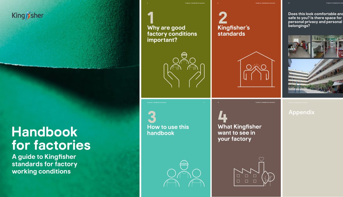 Kingfisher Asia handbook for factories 2024-25