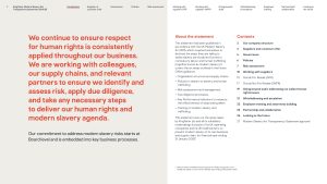 Kingfisher Modern Slavery Act statement 2024-25 opening statement