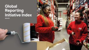 Kingfisher RB Report GRI index 2024-25 cover