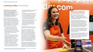 Kingfisher Responsible Business Report 2025-26 sample page