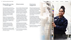 Kingfisher Responsible Business Report 2025-26 sample page